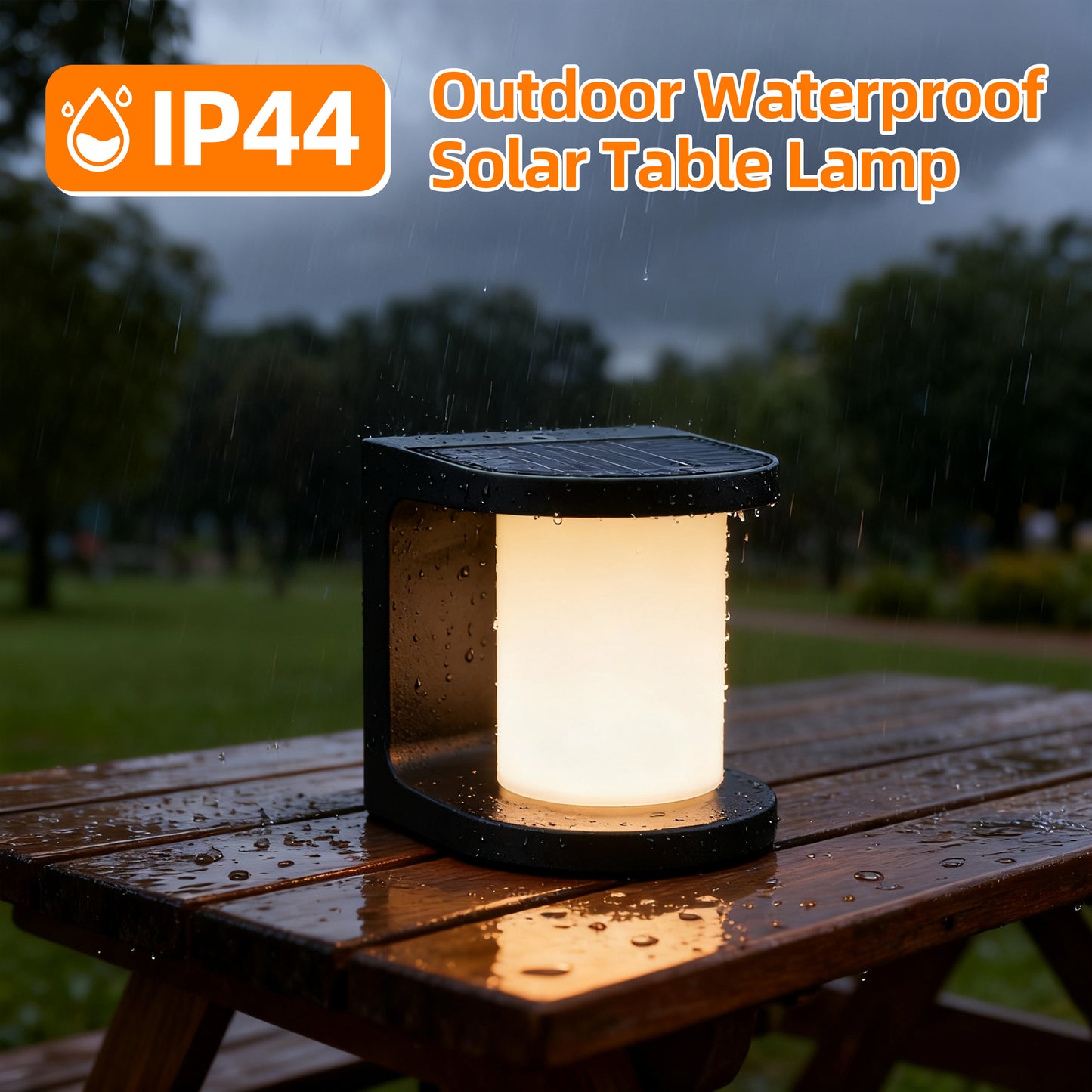 AULLA BRIGHT Solar LED Light Black Lamp Garden Light Lawns Light & Kids Night Light