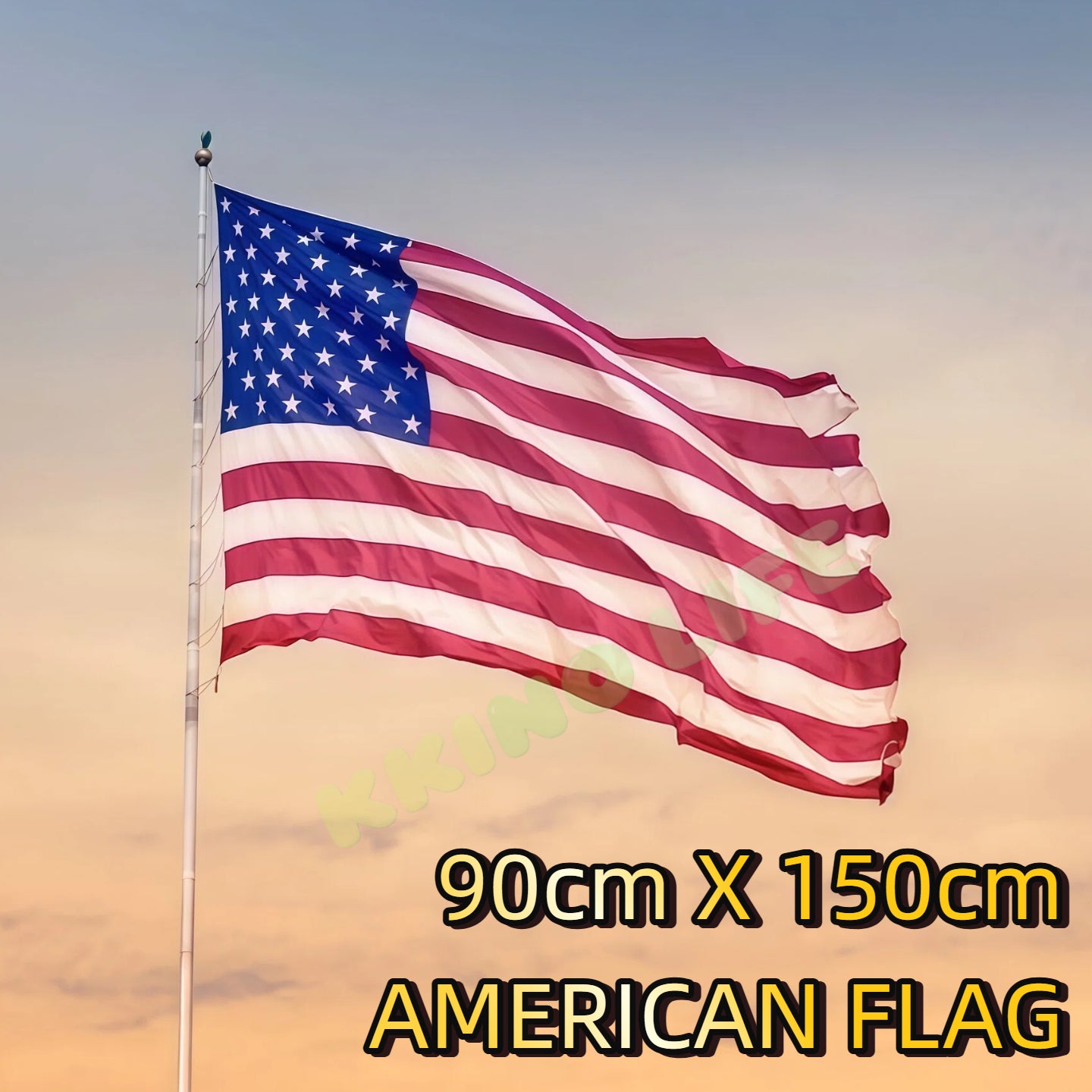 Large American USA Flag Pride Heavy Duty Outdoor 90cm x 150cm United States