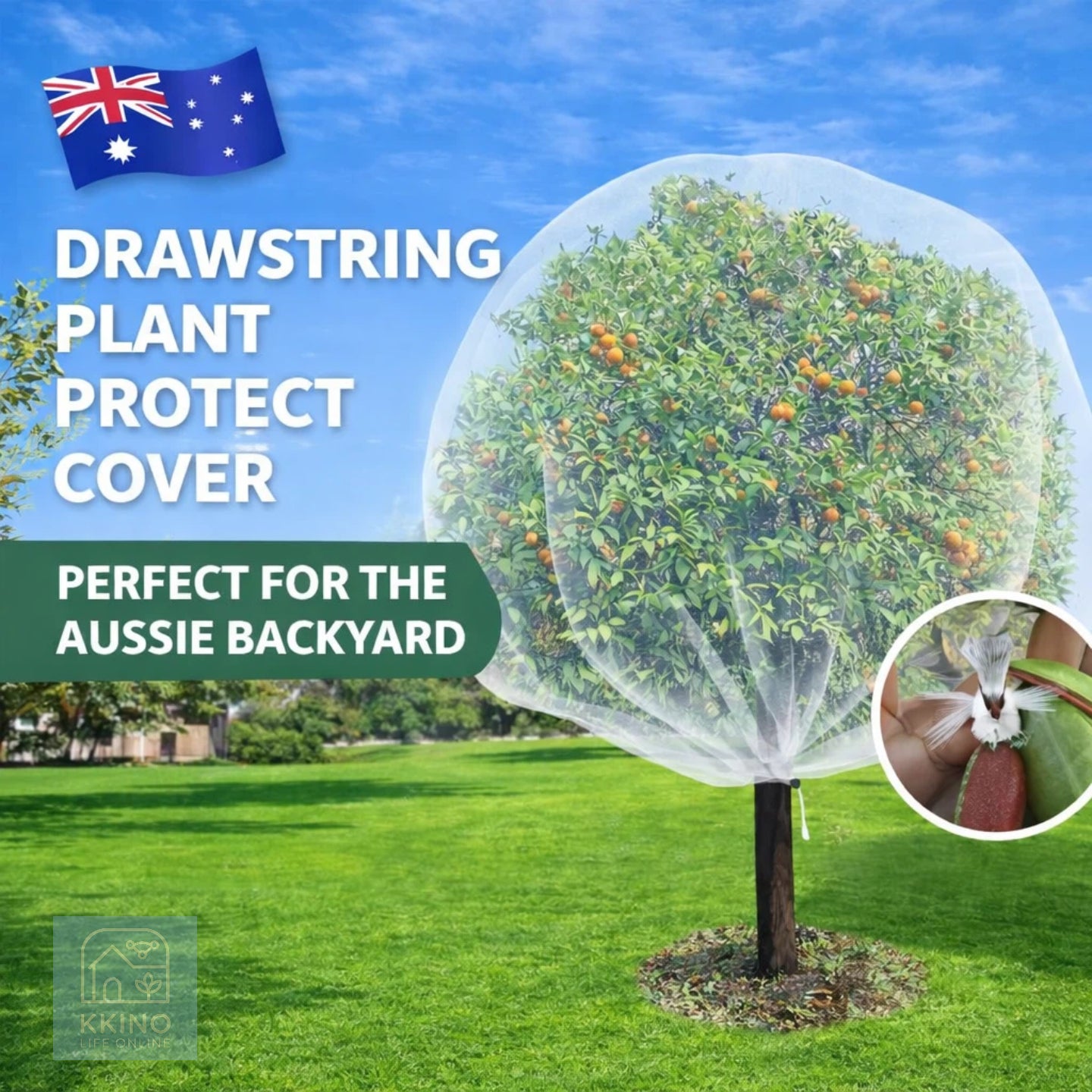 Fruit Fly Net Insect Mesh Garden Netting Vegetable Plant Protection Cover 7 Size
