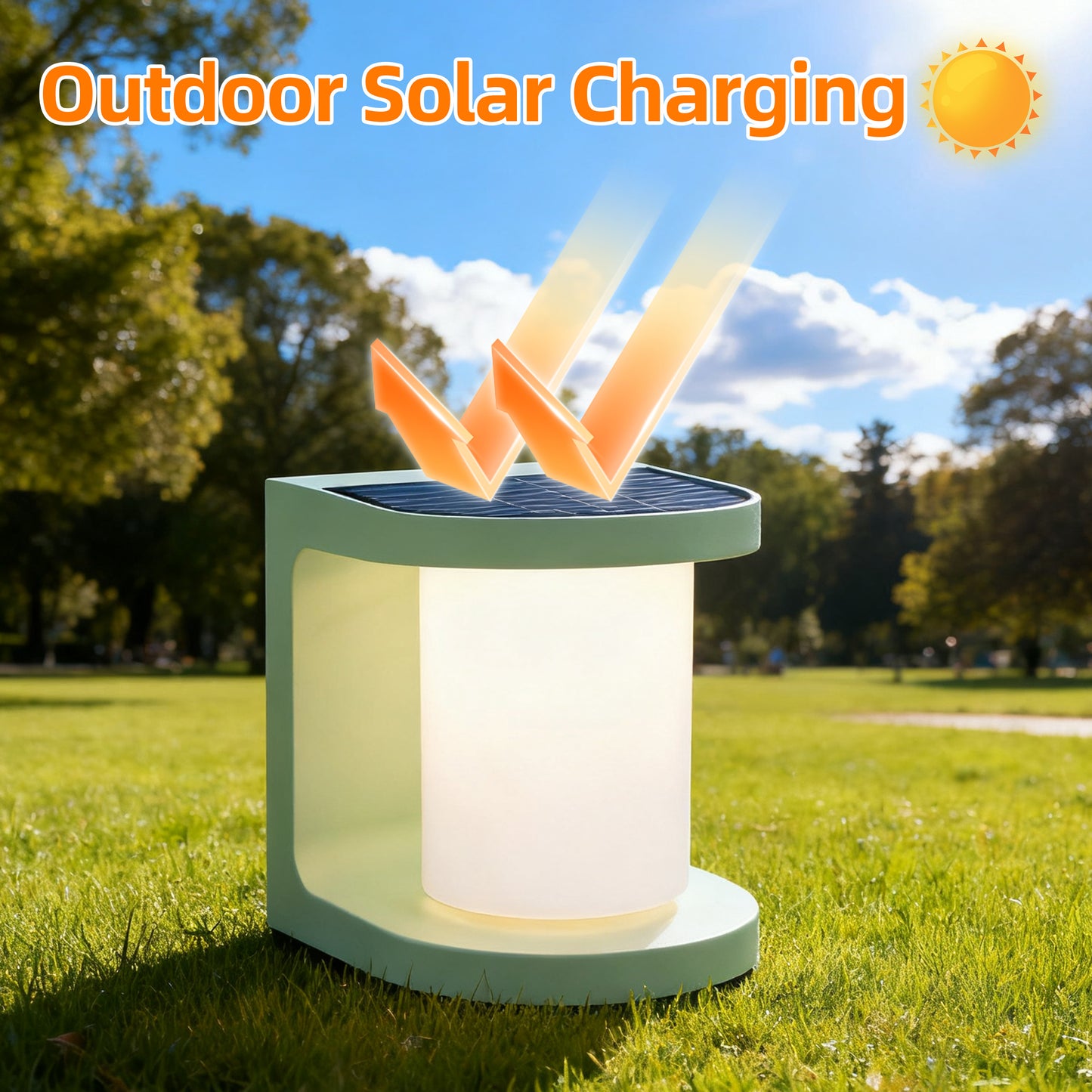 AULLA BRIGHT Solar LED Light Grreen Lamp Garden Light Lawns Light & Kids Night Light