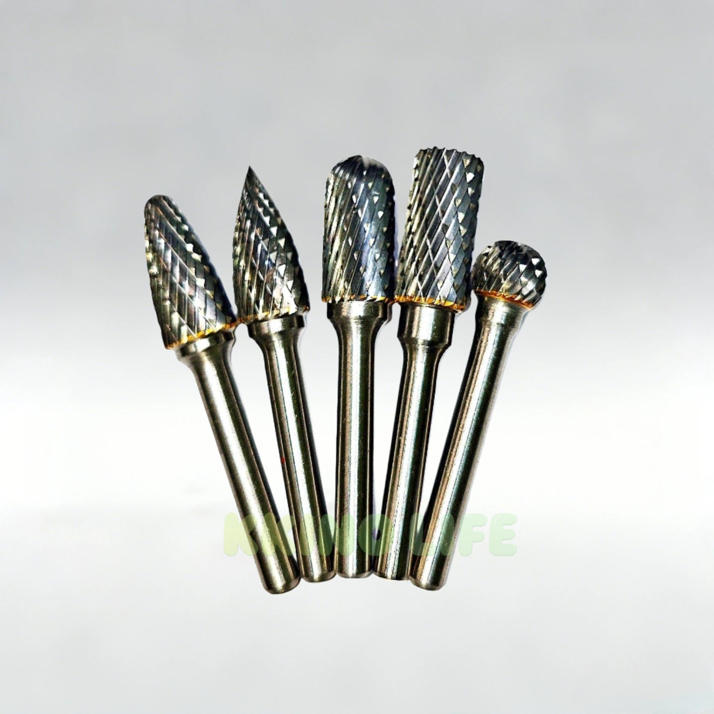 1x 6mm Shank 12mm Head Tungsten Carbide Rotary Burr Bur Die GrinderBit 1/2 Inch