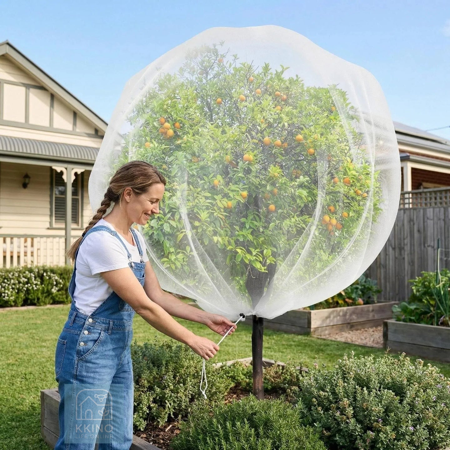 Fruit Fly Net Insect Mesh Garden Netting Vegetable Plant Protection Cover 7 Size