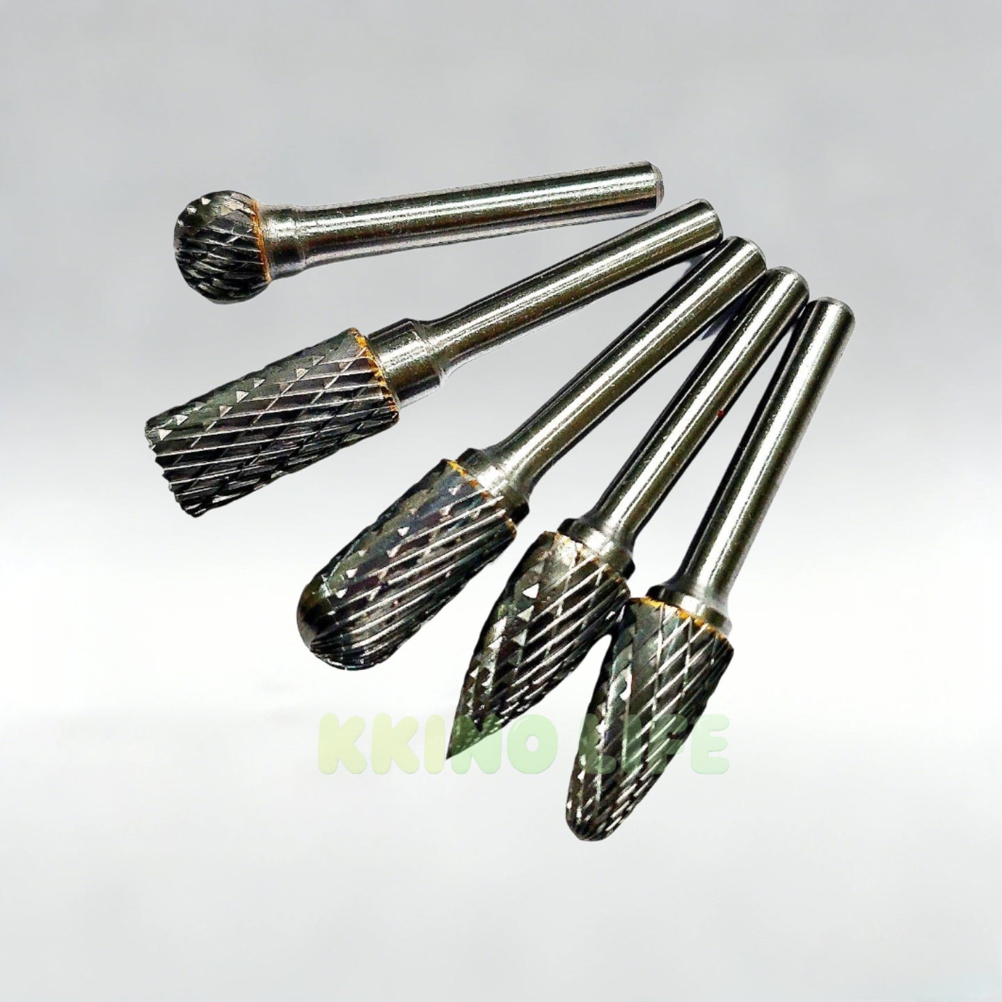 1x 6mm Shank 12mm Head Tungsten Carbide Rotary Burr Bur Die GrinderBit 1/2 Inch