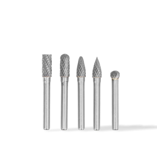 1x 6mm Shank 8mm Head Tungsten Carbide Rotary Burr Bur Die Grinder Bit 5/16 Inch
