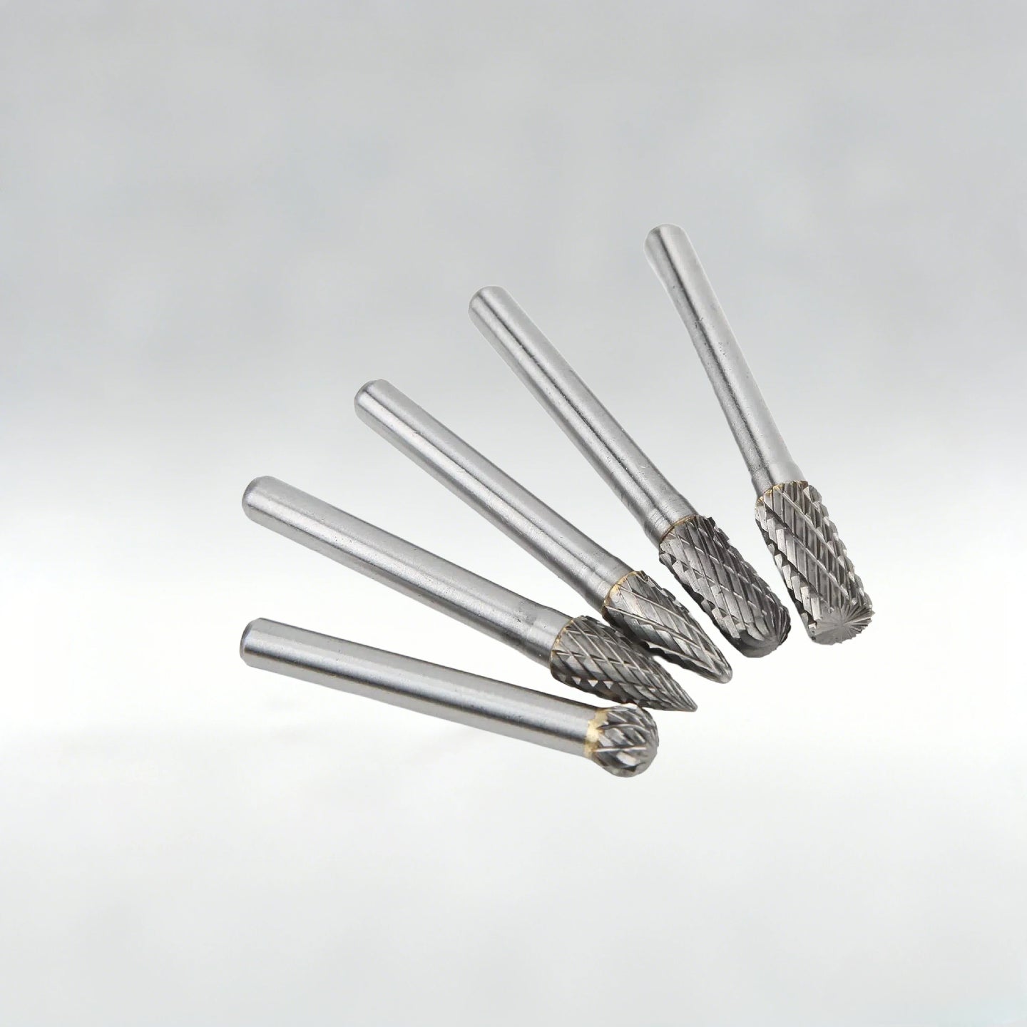 1x 6mm Shank 8mm Head Tungsten Carbide Rotary Burr Bur Die Grinder Bit 5/16 Inch