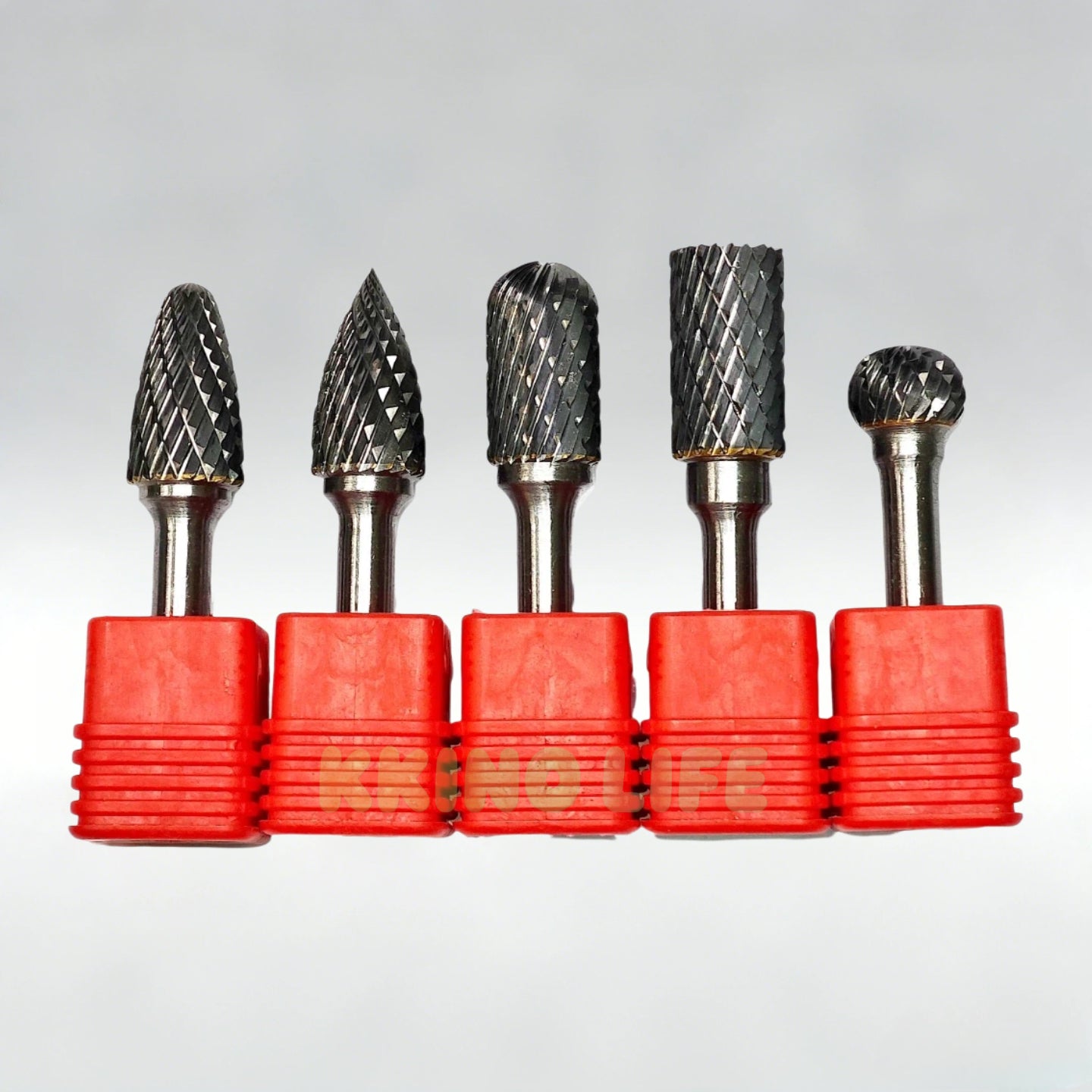1x 6mm Shank 12mm Head Tungsten Carbide Rotary Burr Bur Die GrinderBit 1/2 Inch