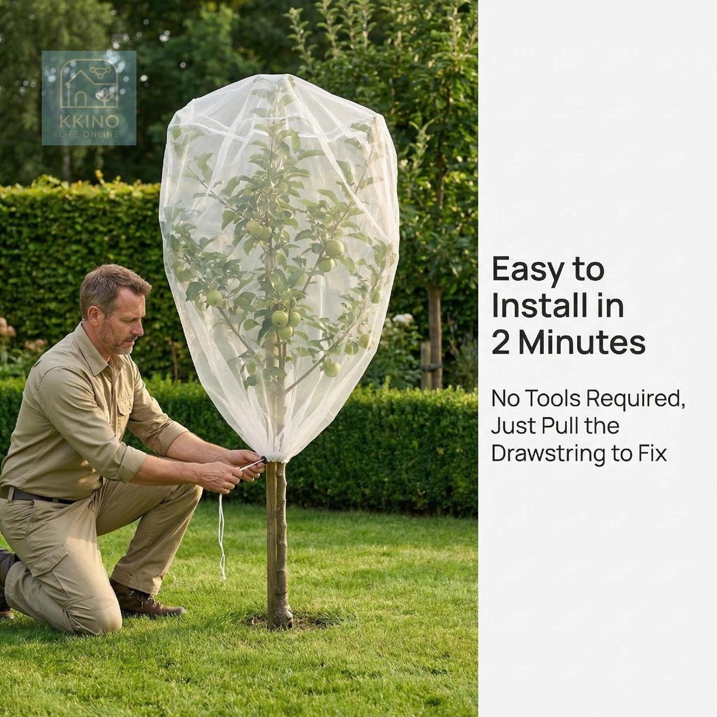 Fruit Fly Net Insect Mesh Garden Netting Vegetable Plant Protection Cover 7 Size