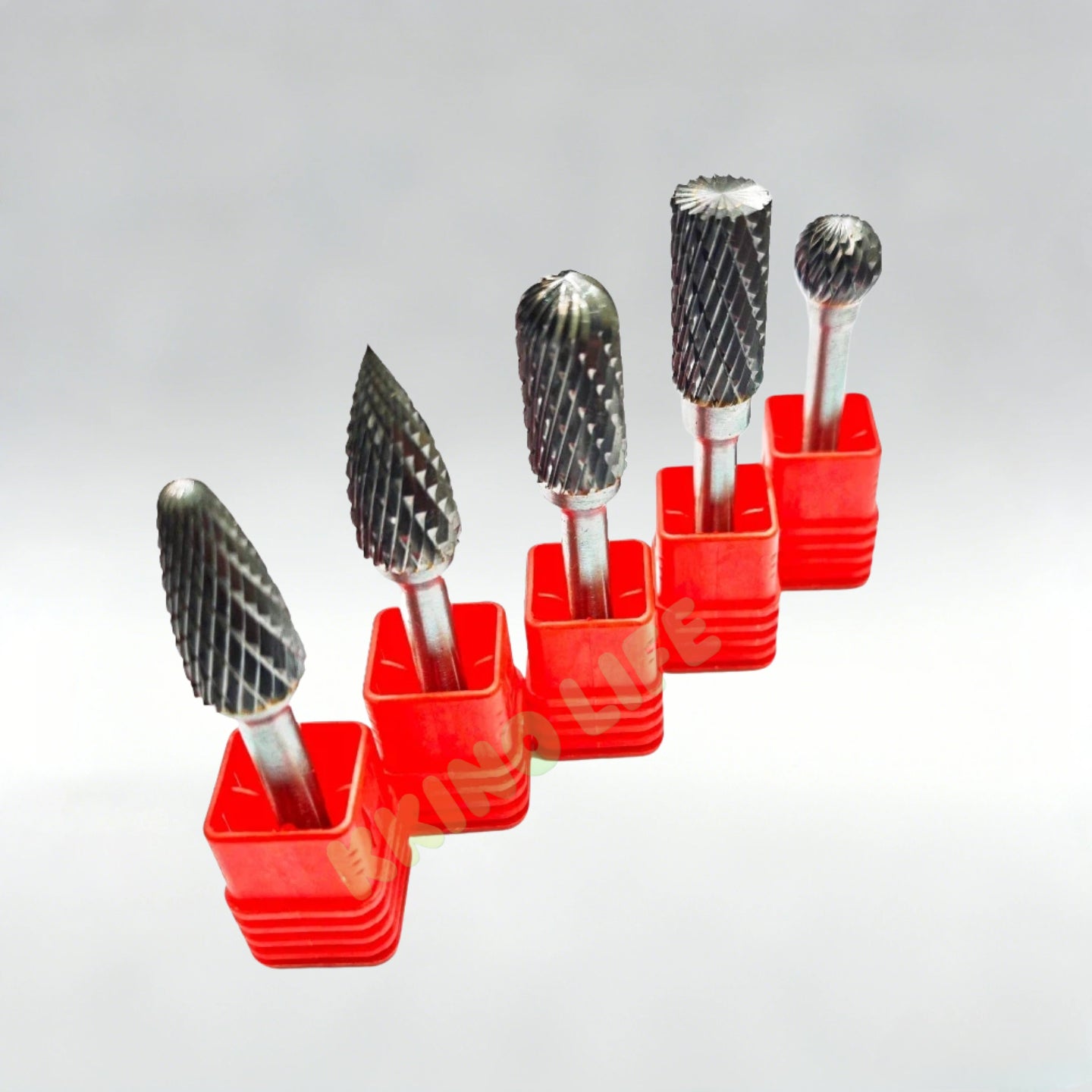 1x 6mm Shank 12mm Head Tungsten Carbide Rotary Burr Bur Die GrinderBit 1/2 Inch
