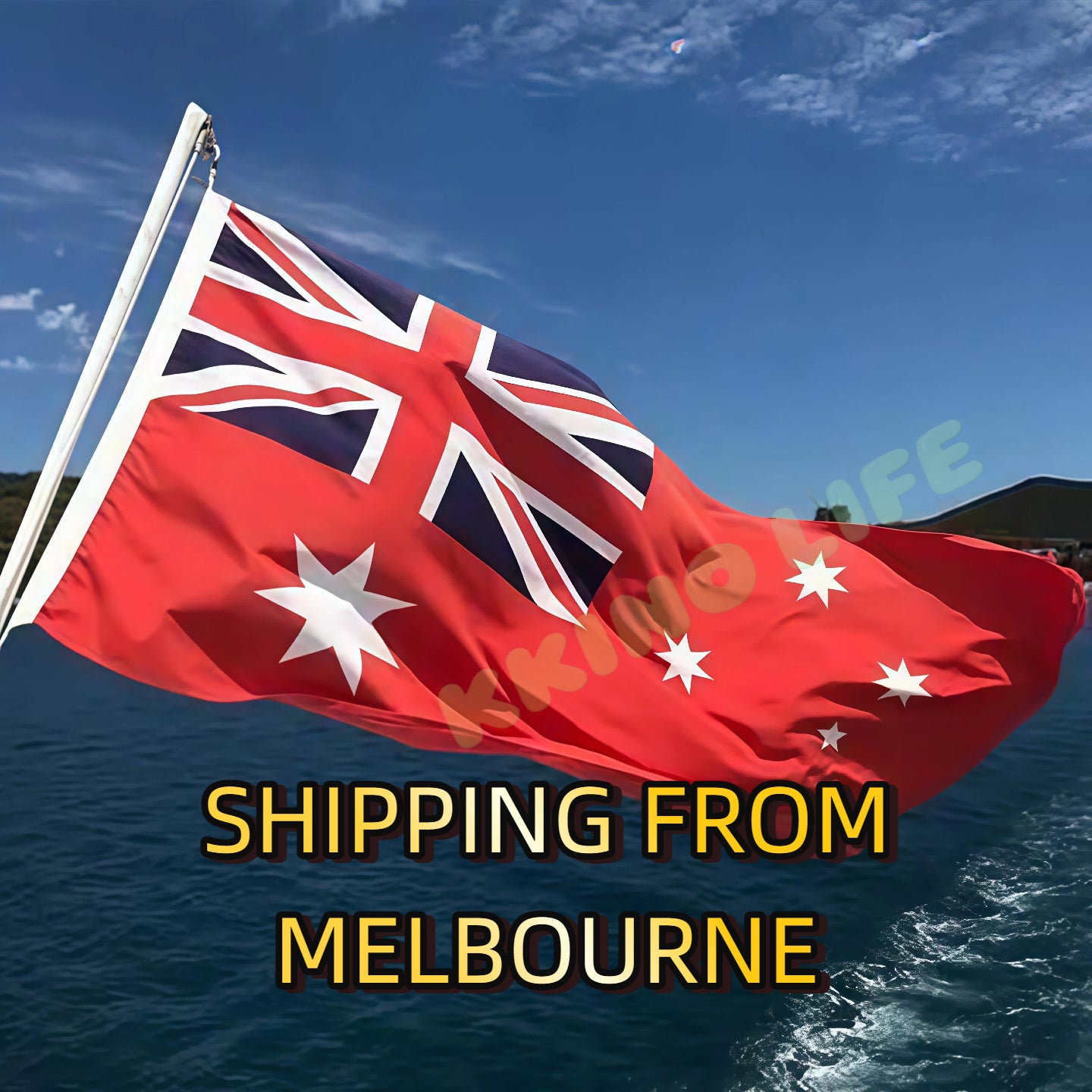 Australia Red Ensign Flag Large 90x150cm Marine Navy Heavy Duty Aussie Outdoor